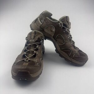 Salomon Techamphibian 2 Women's 9 Water Shoes Sandals Brown Turquoise Quick lace